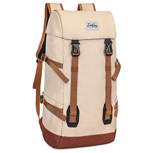 EverVanz Sac à Dos pour Ordinateur Portable avec Accessibilité Extérieure, Sac à Dos de Randonnée Résistant à l'eau, Sac de Voyage Durable pour L'extérieur, Sac de Jour de Grande Capacité pour écoles