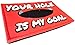 Funny Cornhole Patch Good Baaaag PVC Patch for Cornhole Bags/Backpacks/Clothing When When Playing Bag toss Good Bag is Heard Often This Patch is Fun Fashionable AIRMAIL GRANDBAG Award Gift