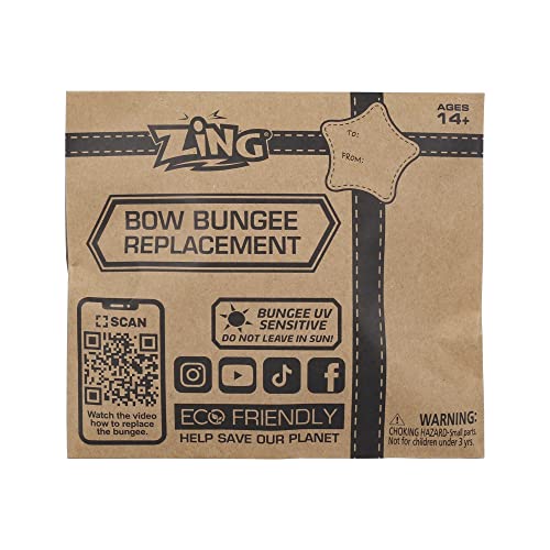 Zing Hyperstrike Dominator Bow Bungee Replacement - Green - Great for Long Range Outdoor Play by Zing - Image 2