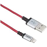 ロジテック(エレコム) ライトニングケーブル/高耐久/0.7m/レッド