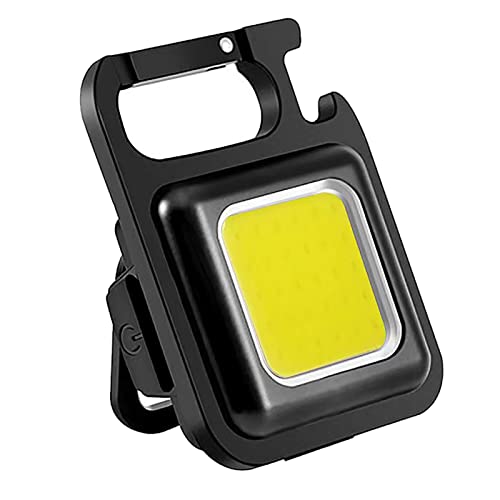 Chaveiro YEmirth COB Kits De Luzes De Trabalho, Mini Lanternas De LED, Lanterna Pequena De 4 Modos D