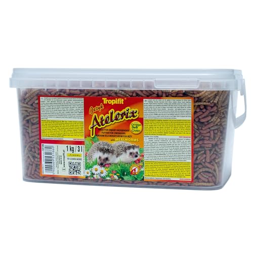 ATELERIX 3L/1kg - Mangime per ricci nani, Cibo per riccio di alta qualità