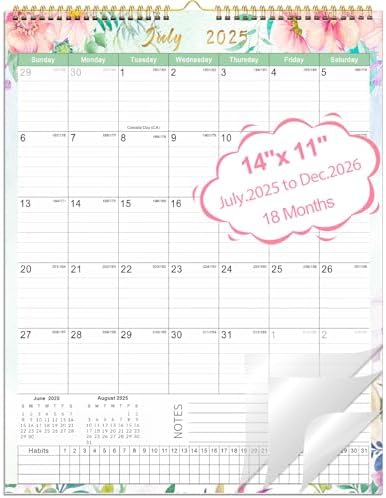 Gannyfer Wall Calendar 2025-2026, 14