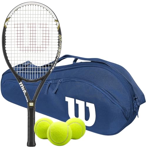 Wilson Hyper Hammer 5.3 Oversized/Extended Tennis Racquet (4 1/4