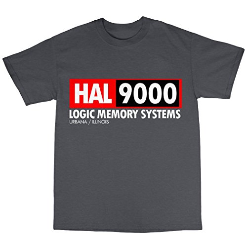 Image of Bees Knees Tees Hal 9000 T-Shirt Charcoal