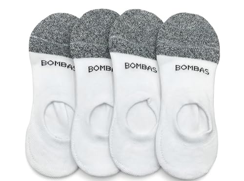Bombas Women's Cushioned No Show Socks - 4 Pack