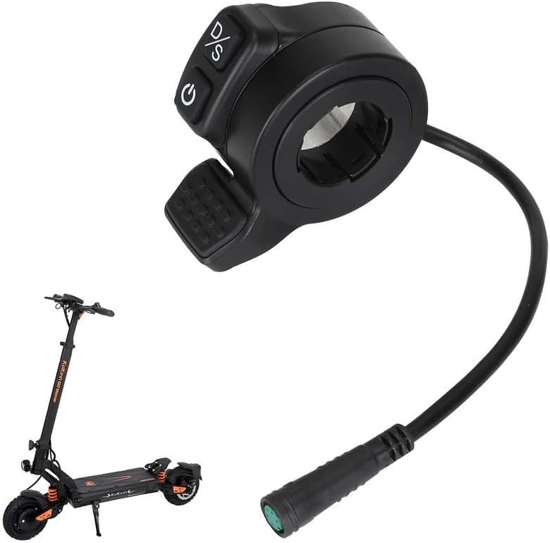 Throttle Assembly For Kukirin For G2 For Master Scooter With Integrated Dual Button Shifter For Speed Adjustment