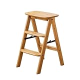 HUHJYUGE Escalera De Madera, Estantería