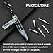 OKNIFE Otacle D1 Mini Precision Screwdriver Set, 9 in 1 EDC Multi Bit Pocket Screwdriver, Industrial S2 Steel Magnetic Bits for Work or Daily Use