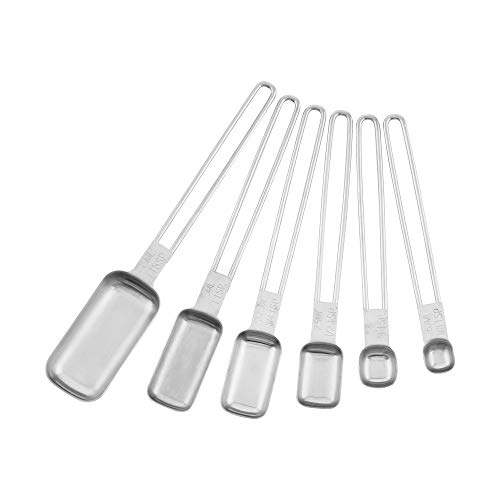 Fox Run Measuring Spoon Set, Stainless Steel, 6-Piece #TOP7