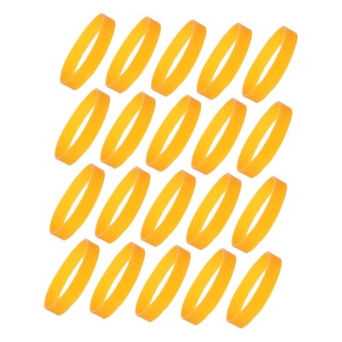 KOMBIUDA Ski Safety Bindings 20 Pack Rubber Ski Brake Retainer Straps for Snowboards