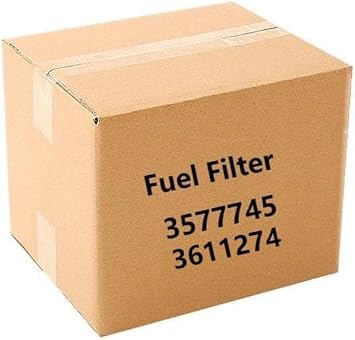 3611274 3577745 Fuel Filter Kit Compatible with Perkins 1100 1200 850 854 Series Engine