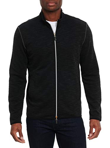 Robert Graham Men's Stallworth L/S Knit, Black, Small #TOP11