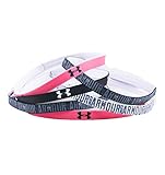 Under Armour Women's Graphic Mini Headbands - 6 Pack, Black (002), One Size