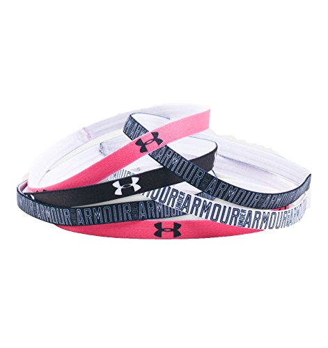 Under Armour Women's Graphic Mini Headbands - 6 Pack, Black , One Size Fits All