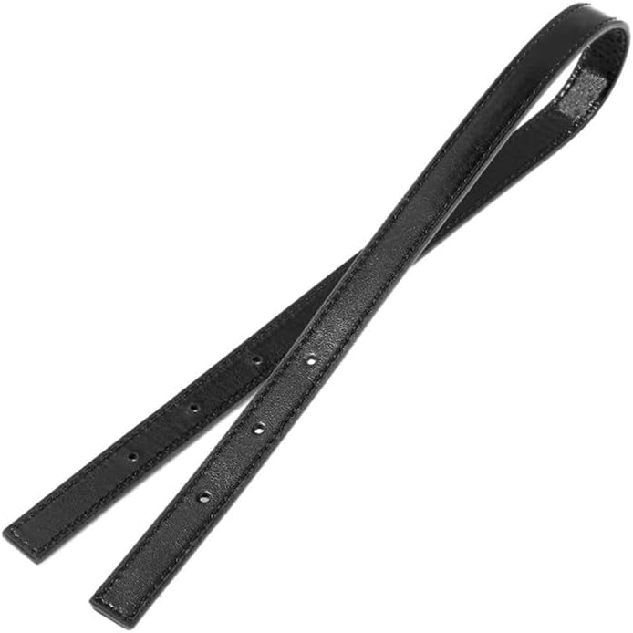 0.79" Width 23.62" Long Purse Accessories Leather Purse Straps for Shoulder Bags Handbags Cross Body Purses Black