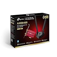 TP-Link Archer TXE75E Wi-Fi 6E WLAN PCIe Netzwerkkarte mit Bluetooth 5.2, 5400 Mbps, WPA3, Inter Chipsatz mit 2 abnehmbaren Antennen, Win 11/10 – Ansicht 9
