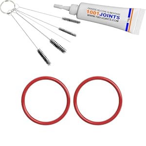 KIT 2 JOINTS ENTRETIEN DIFFUSEUR MACHINE À CAFÉ REMPLACEMENT COMPATIBLE AVEC DELONGHI EAM ESAM ECAM ETAM MAGNIFIQUE INTENSE ETC…