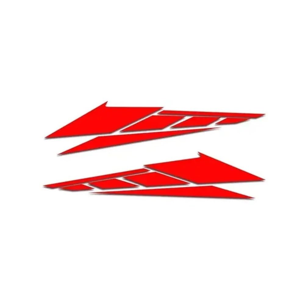 Gas Fuel Tank Pad 1 Pair Reflective Motorcycle Tail Box Decals Anti-Scratch Motorbike Car Decorative Stickers 20cm*4.7cm