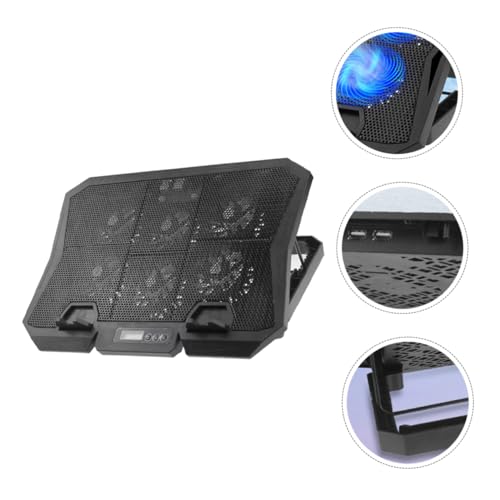 Base para laptop con ventilador y altura ajustable NUOBESTY miniatura 3