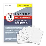 Disposable CPAP Filters (52 Pack - ONE Year Supply) - Fits All ResMed Air 10, Airsense 10, Aircurve 10, S9 Series, Airstart and More!