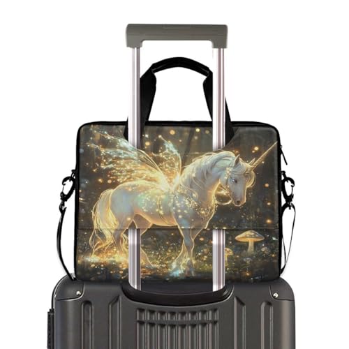 Bolsa para portátil ALAZA Unicorn Wing Mushroom 15.6-16 pulg miniatura 4