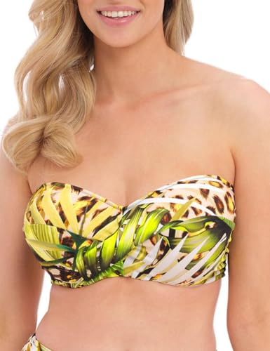 Bandeau Bikini Top Fantasie Kabini Oasis Multicolore 80E Femme avec Armatures