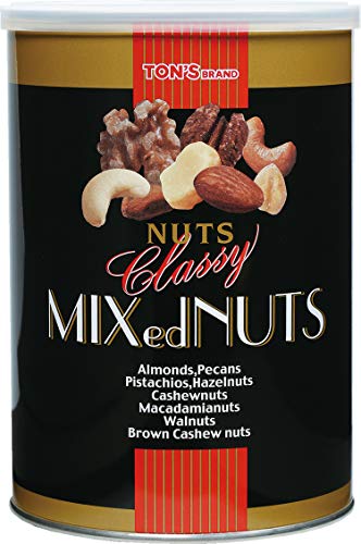 東洋ナッツ食品 クラッシーミックスナッツ360g缶×6個セット