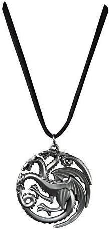 Game of Thrones Targaryen Dragon Die-Cast Pendant Necklace