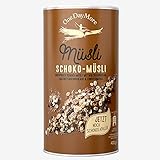 Schoko-Müsli-Müsli 400 g Musli OneDayMore Haferflocken Frühstück,Schokoladiges Musli Aus 100% Natürlichen Zutaten