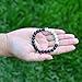 Natural Black Obsidian Crystal Bracelet - Chakra Healing Selenite Agate for Energy Balancing