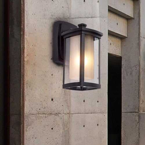 Éclairage mural extérieur moderne applique lanterne carrée étanche pour façade