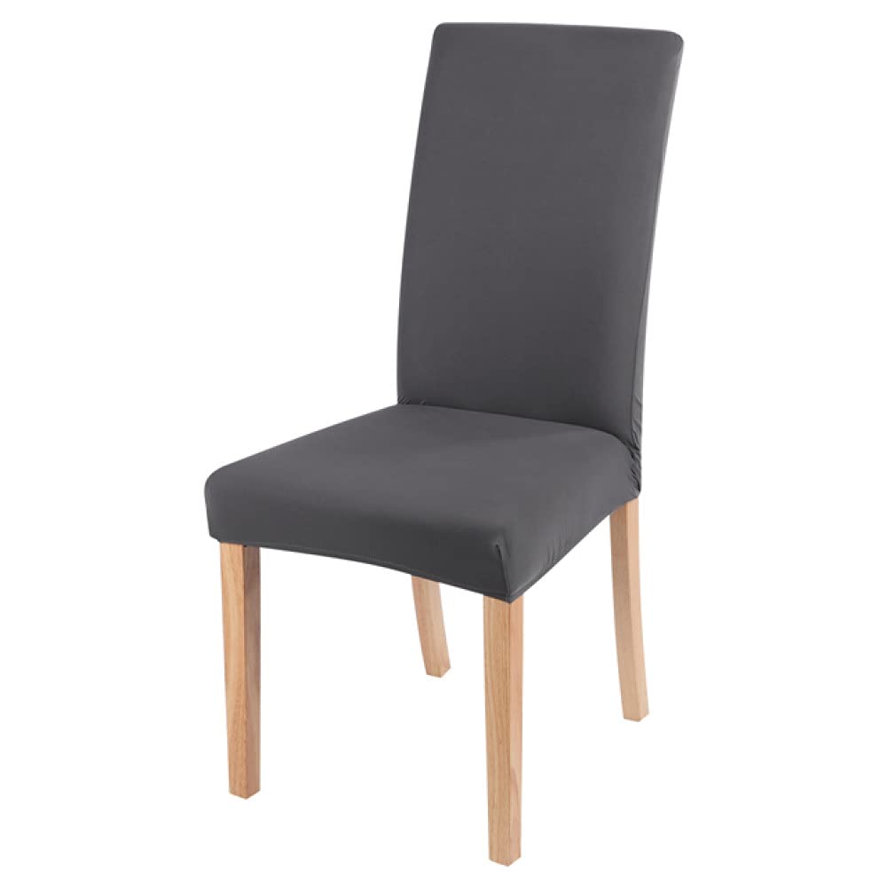 Housse de Chaise Élastique Blanche en Spandex anti-tache pour Rénover vos Chaises