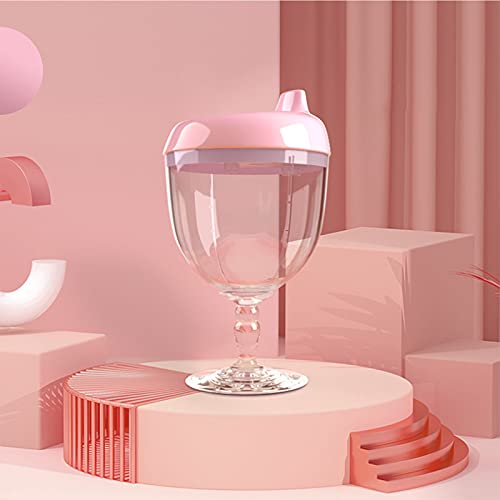 Gzwy GZWY0226 Plastic Goblet Cup, Baby Sippy Cup Wine Glass thumb #1