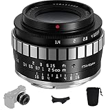 【Diseño de lente】El objetivo TTArtisan APS-C 23 mm f1.4 utiliza una estructura óptica de 8 elementos en 5 grupos, incluyendo un elemento de baja dispersión y tres elementos de alta refracción para garantizar la calidad de imagen. Especialmente diseñado para modelos de marco APS-C, también es una buena lente para contar historias.