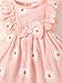 Imagen de UUAISSO Vestidos Verano Para Niña Recién Nacida Vestidos Casuales de Margaritas Regalos Ropa de Bebé Para Niña con Diadema rosa 3-6 meses
