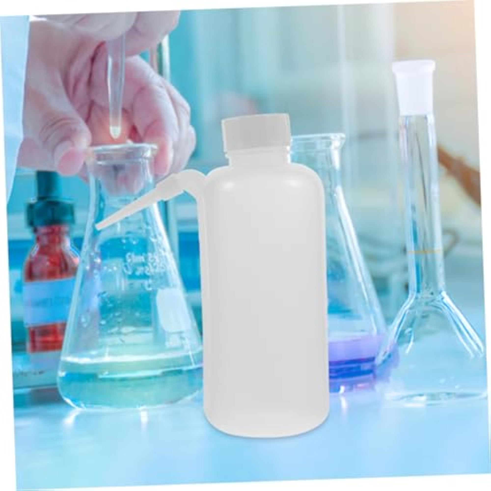 Set of 4 Pe Squirt Water Bottles Wash Bottles