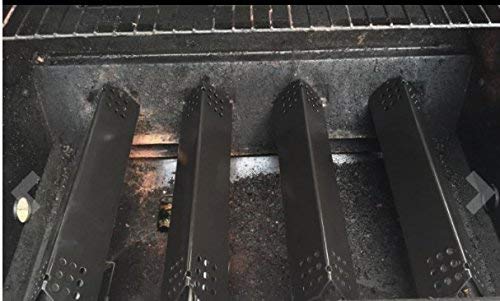 LOKHING BBQ Wärmeplatten 3er Set - Edelstahl Hitzeschild 37cm Für Grills