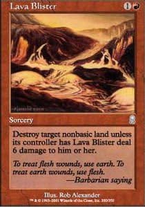 Magic The Gathering - Lava Blister - Odyssey