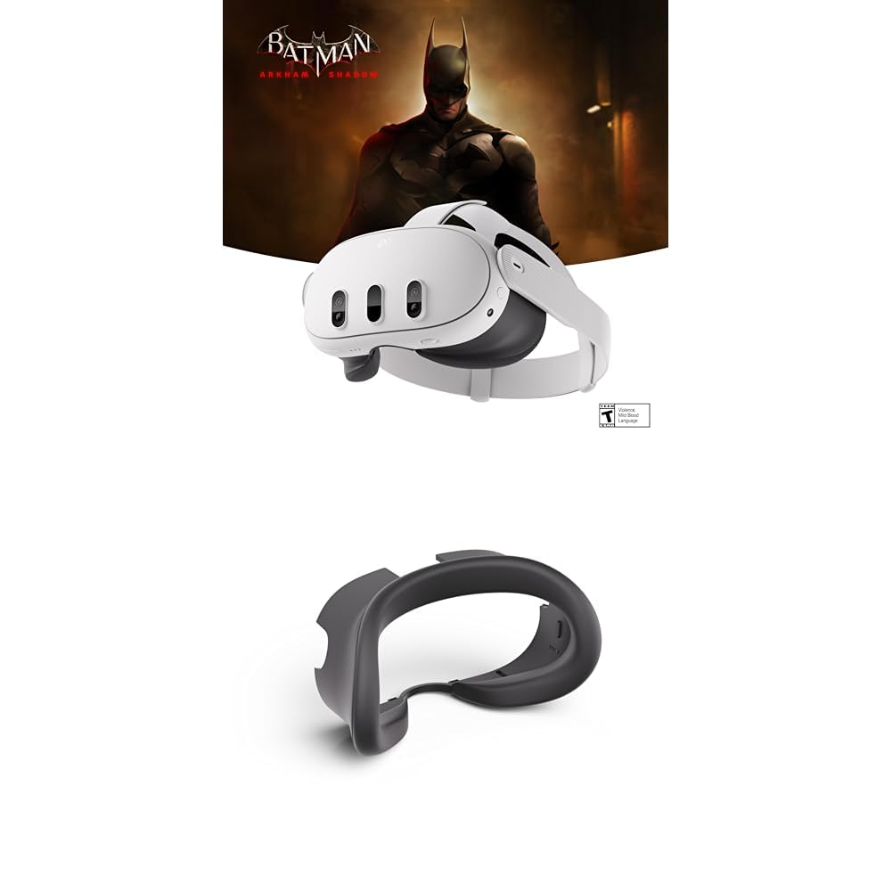 Amazon.com: Quest 3 512GB + Silicone Facial Interface : Video Games