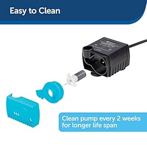 Petsafe replacement pump for pet drinking fountains compatible with petsafe drinkwell ceramic stainless steel and 360 dog and cat water dispensers  pac00 13206   cucciolini doodles