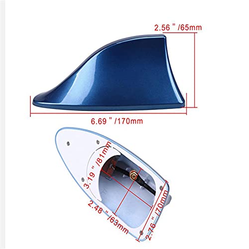 YYHHADM Auto Antenna Tetto Pinna di Squalo, per