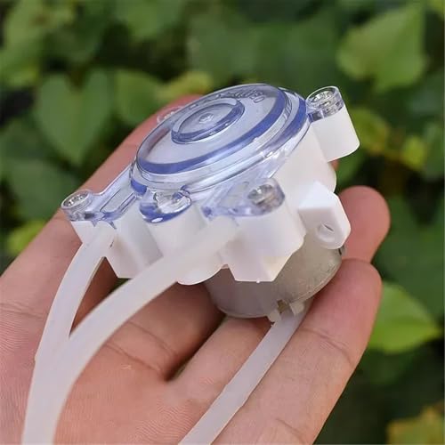 Bomba peristáltica de CC 6V-12V pequeña ideal para la automatización del riego de plantas 3