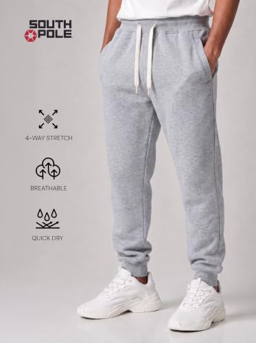 Image of Southpole Fleece Joggers for Men with Pockets