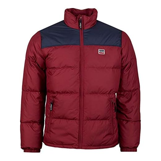 Levi's Coit Down Puffer Chaqueta, Marrón (Cabernet 0000), X-Large para Hombre