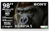 Sony 248 cm (98 inches) BRAVIA 5 Series 4K Ultra HD Smart Mini LED Google TV K-98XR55A Amazon Deal