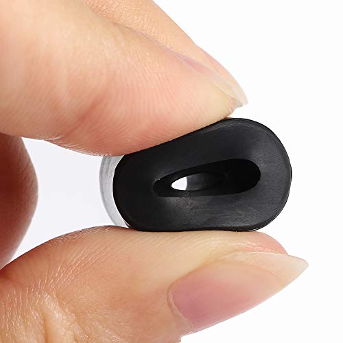 Bczamd Heatbed Silicone Leveling Column 3D Printer Hot Bed Mounts Column Stable Tool Heat-Resistant Silicone Buffer For Prus I3 Plus A8 Wanhao D9 Mega Ender 5 Plus, 4 Pack Black #TOP4