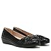 LifeStride Women's Incredible Ballet Flat Black Synthetic 8 W
