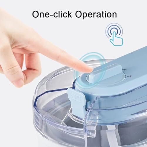 GAYAYAS Softeismaschine, mini fruchtmaschine Haushalt Eismaschine, EIS Maschine für Eiscreme und Sorbet, EIS selber Machen mit Eismaschine für den Haushalt – Bild 7