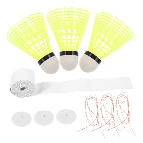 NAMOARLY Tennis Training Aid Badminton Trainer Set Rebounder for Eye-Hand Coordination for Families
